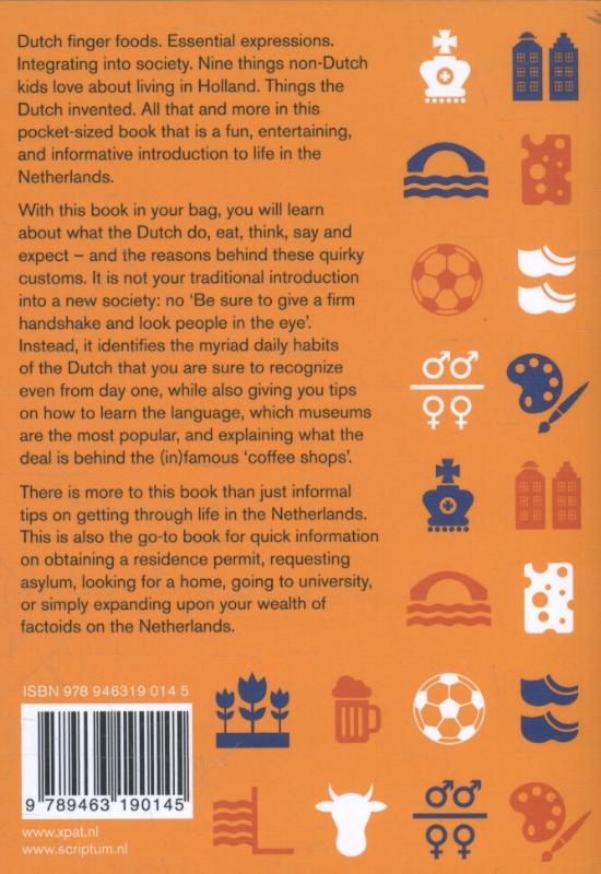 Achterkant van The little orange handbook