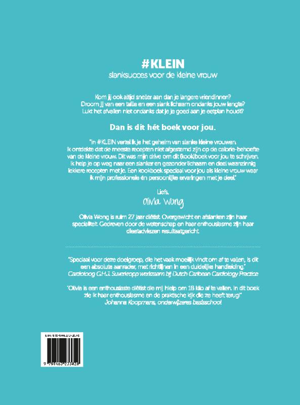 Achterkant van #Klein