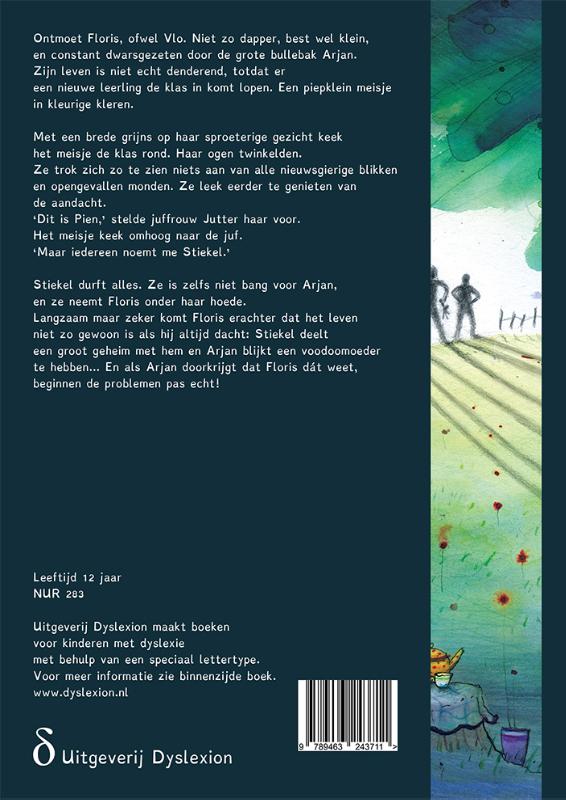 Achterkant van Vlo en Stiekel