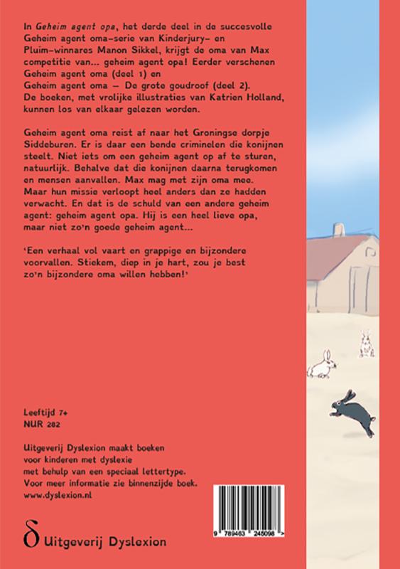 Achterkant van Geheim Agent Opa