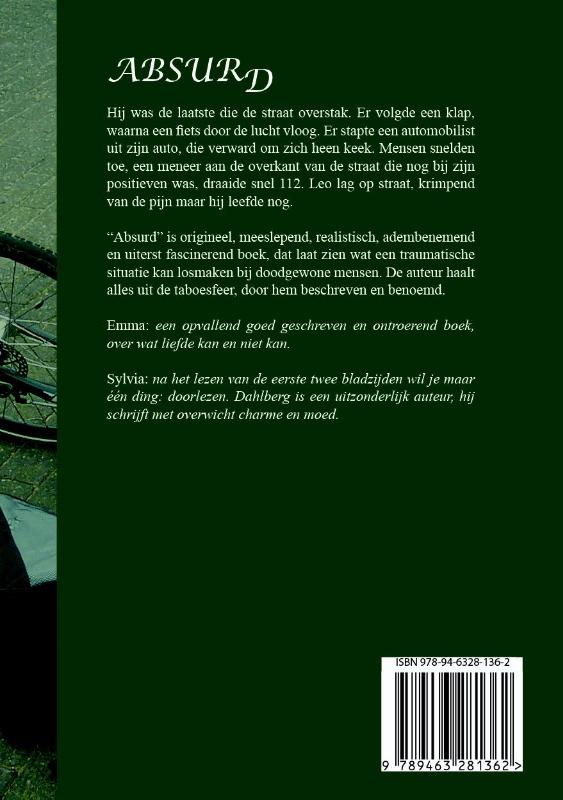 Achterkant van Absurd