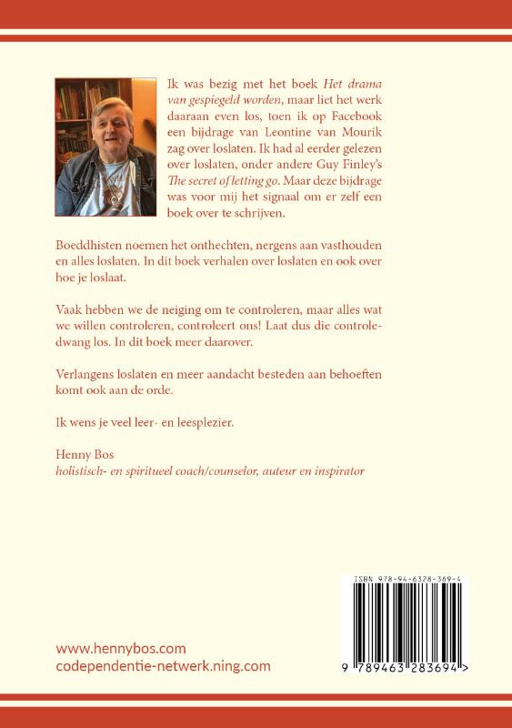 Achterkant van De uitdaging van het loslaten