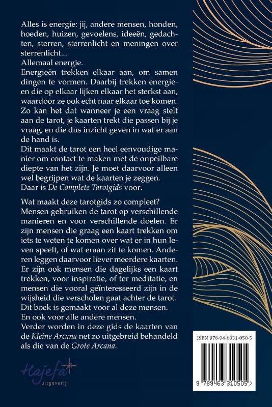 Achterkant van De complete tarotgids