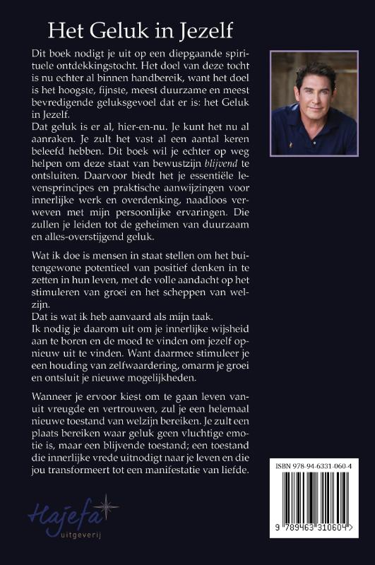 Achterkant van Het geluk in jezelf