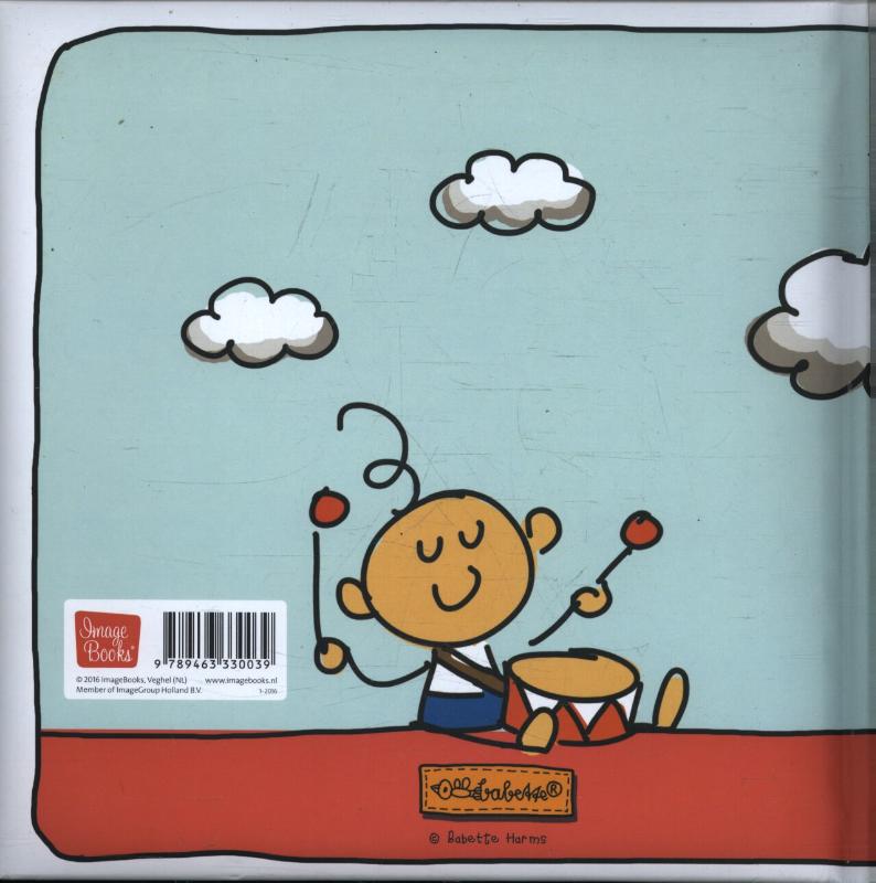 Achterkant van Mijn crèche/ oppasboek