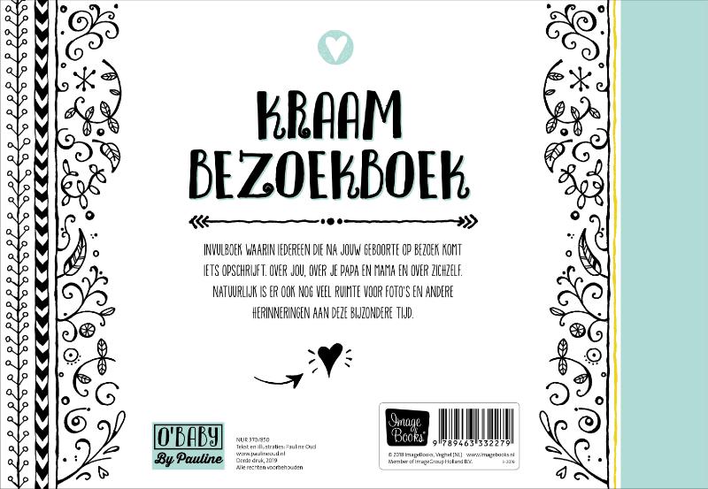 Achterkant van Kraambezoekboek (O'Baby by Pauline)