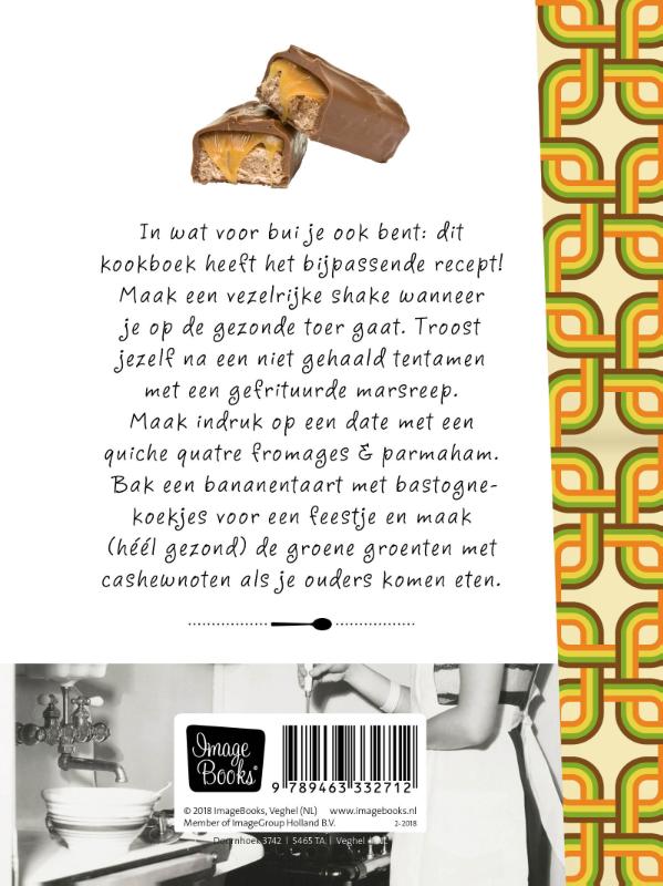 Achterkant van Studentenkookboek