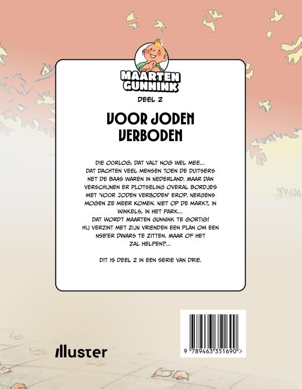 Achterkant van Voor Joden verboden