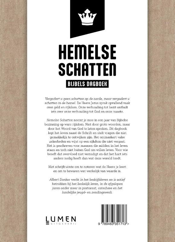 Achterkant van Hemelse schatten