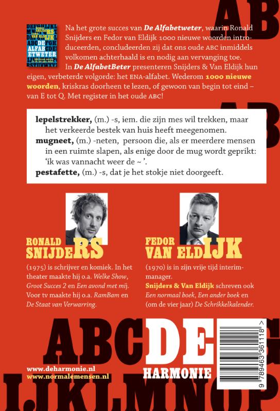 Achterkant van De AlfabetBeter