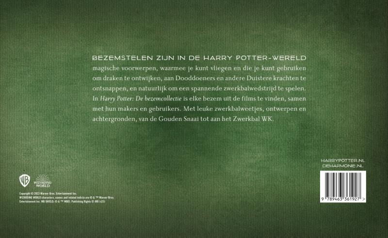Achterkant van De bezemcollectie