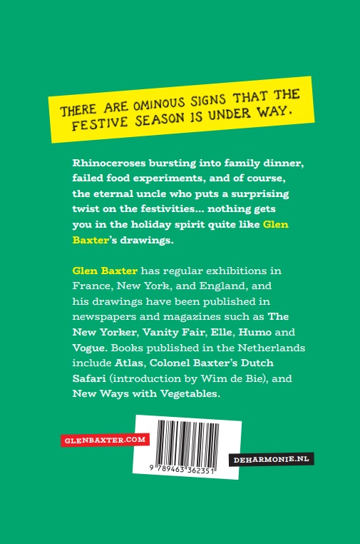 Achterkant van The Baxter Book of Festive Failures