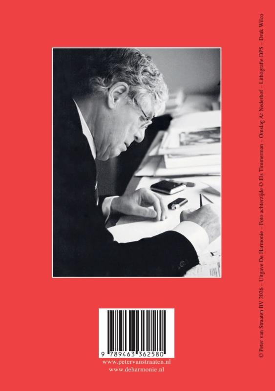 Achterkant van Peter's Zeurkalender 2027