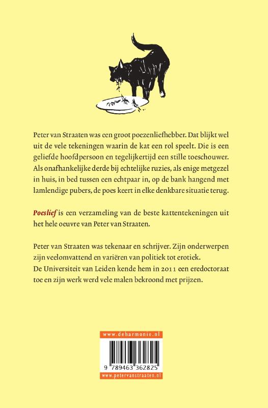 Achterkant van Poeslief