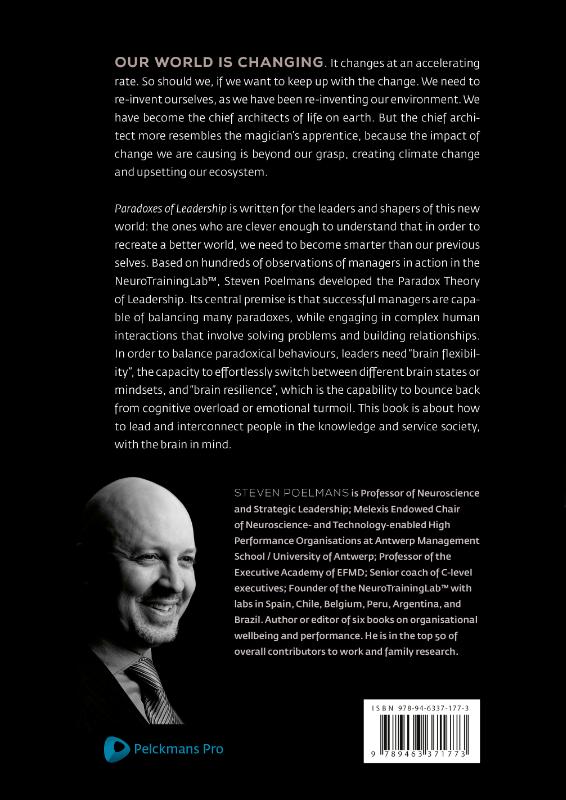 Achterkant van Paradoxes of Leadership