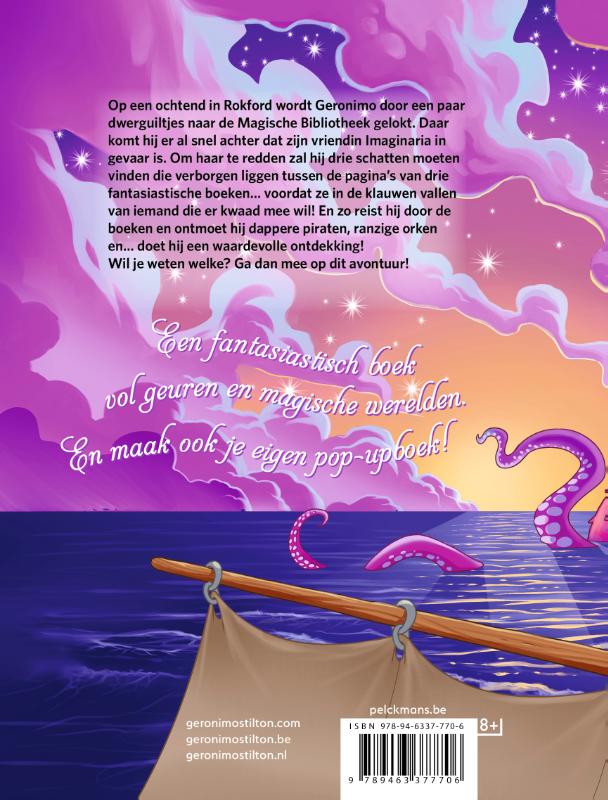 Achterkant van Geronimo Stilton - Fantasia XVIII