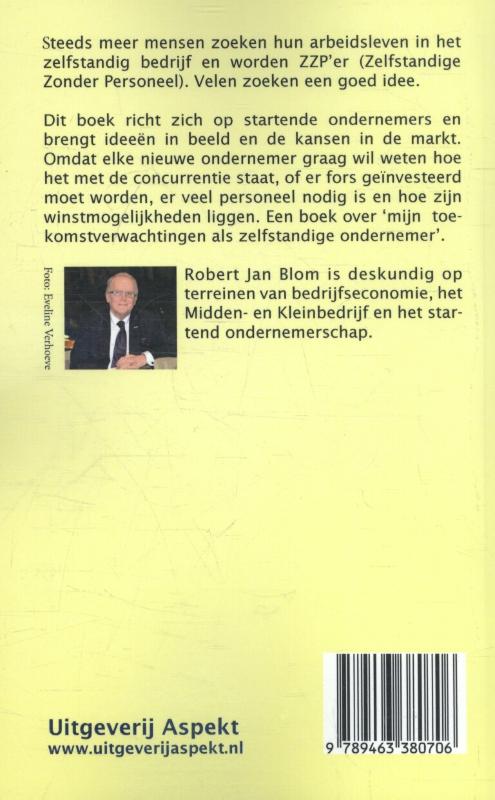 Achterkant van Starterskansen voor ZZP'ers