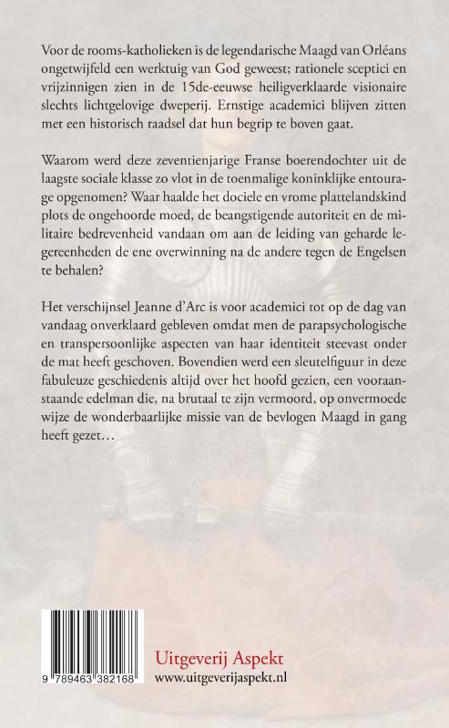 Achterkant van Het Jeanne d'Arc-syndroom