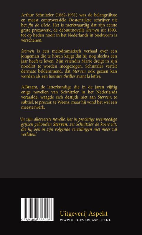 Achterkant van Sterven