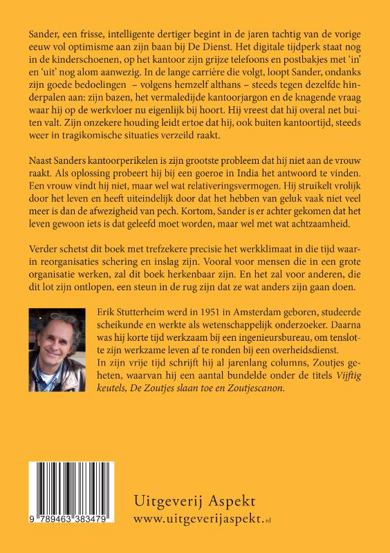 Achterkant van Mijn dagen bij de dienst glb