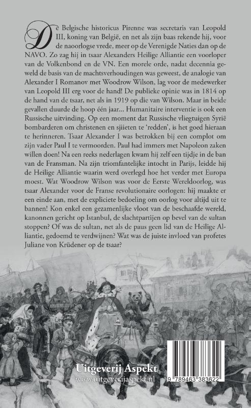 Achterkant van Tsaar Alexander I