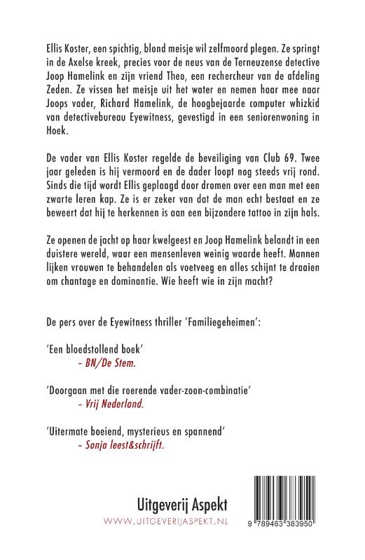Achterkant van Bloedband