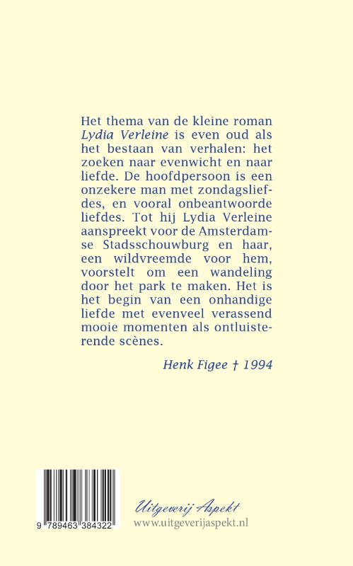 Achterkant van Lydia Verleine
