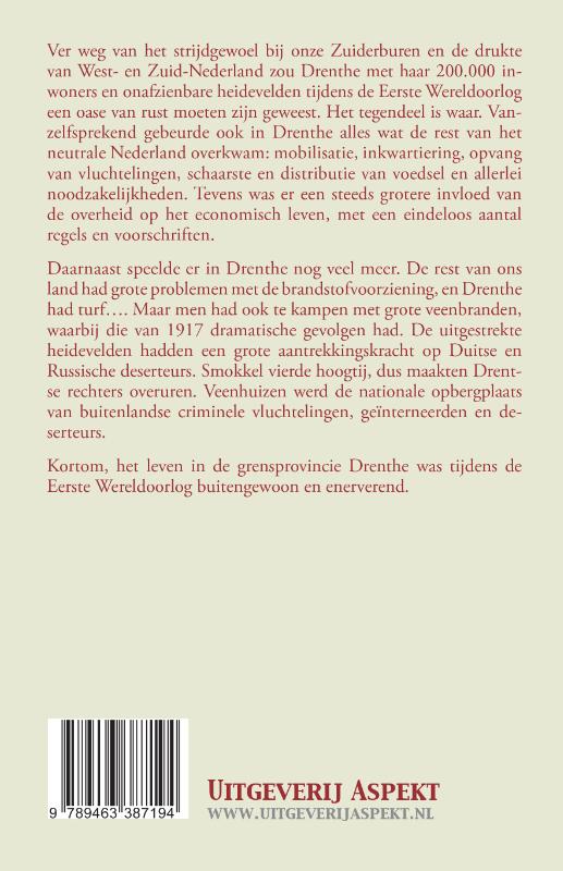Achterkant van Drenthe en de Eerste Wereldoorlog