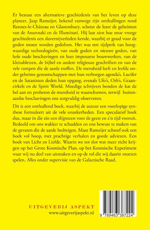 Achterkant van Van Anunnaki tot Illuminati