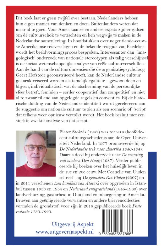 Achterkant van Nederlanders bekeken