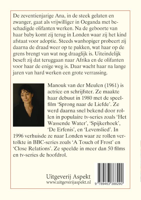 Achterkant van De Rode Draagdoek GLB