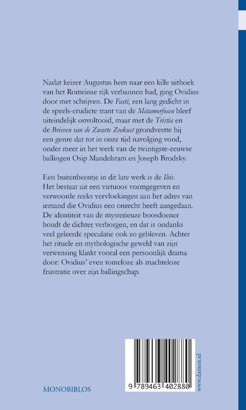 Achterkant van Ibis