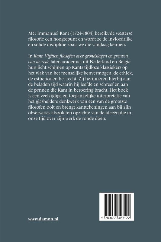 Achterkant van Kant