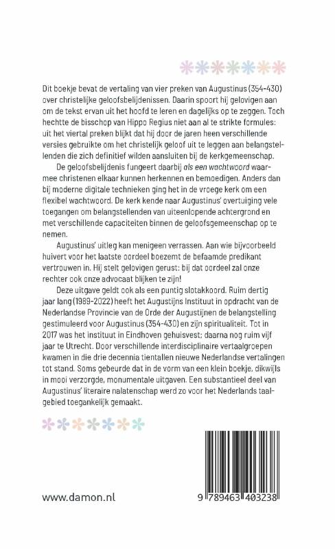 Achterkant van Als een wachtwoord