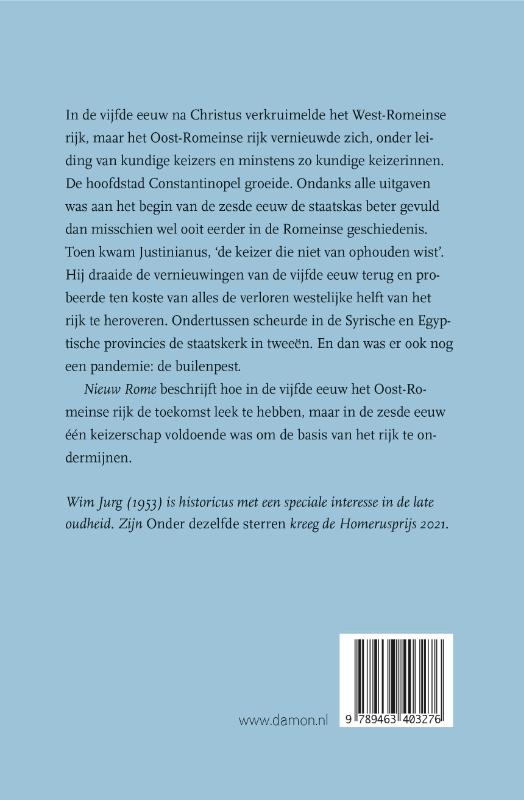 Achterkant van Nieuw Rome