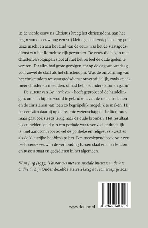 Achterkant van De vierde eeuw