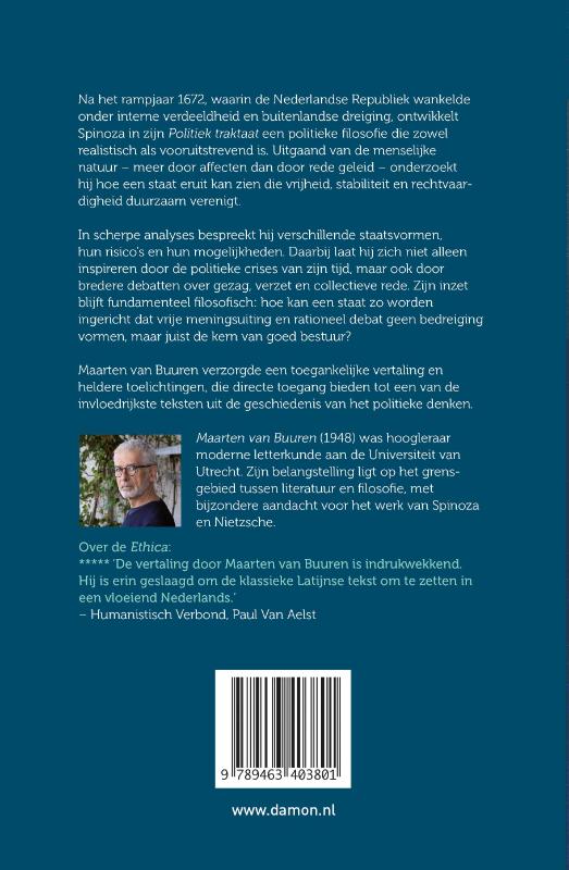 Achterkant van Politiek traktaat