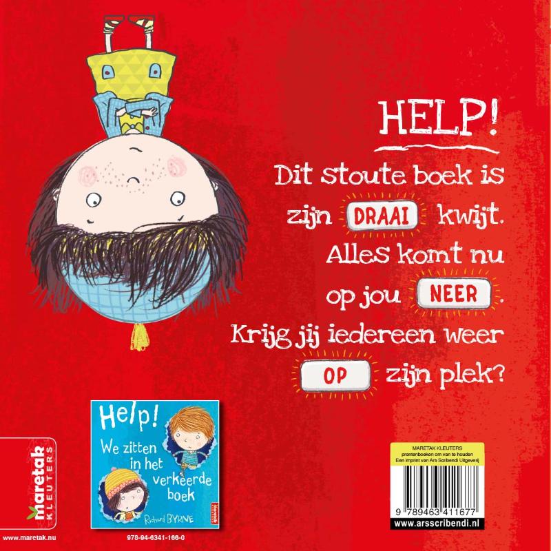 Achterkant van Help! Dit boek is dol!
