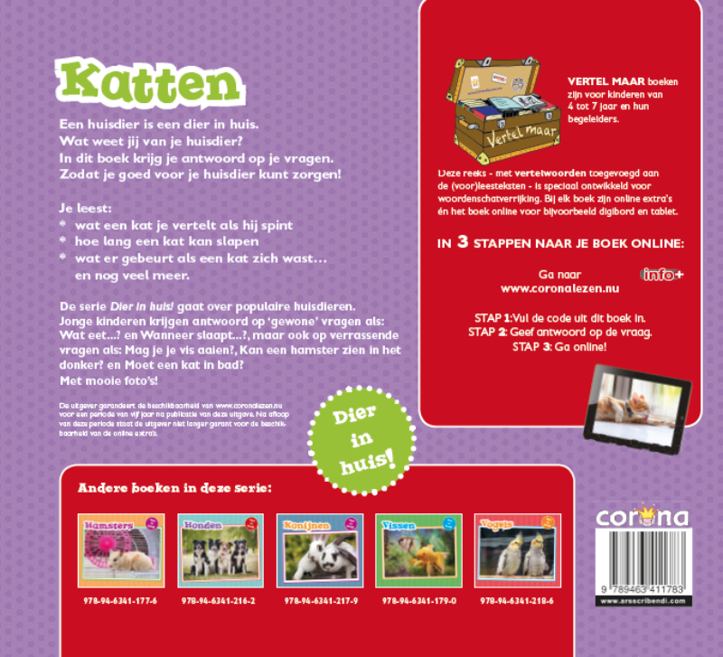 Achterkant van Katten