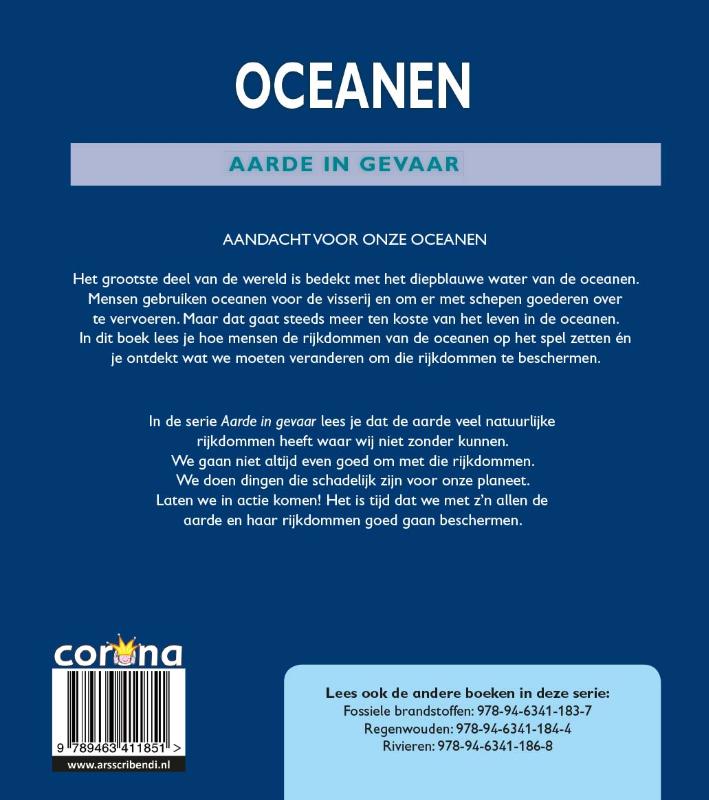Achterkant van Oceanen