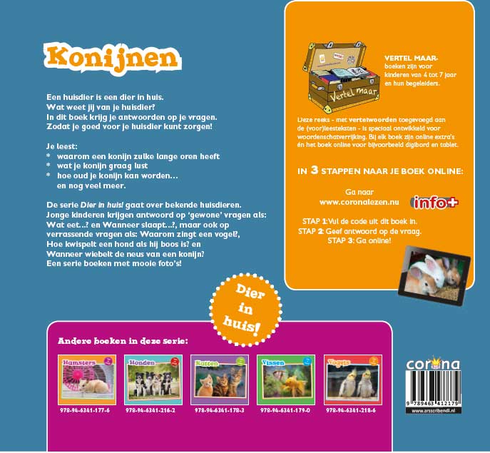 Achterkant van Konijnen