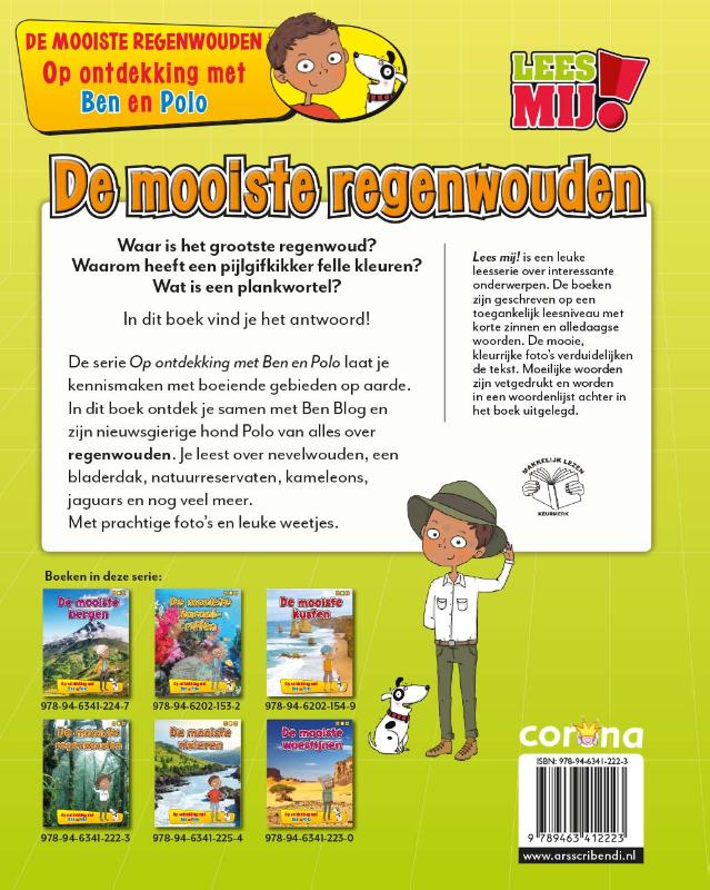 Achterkant van De mooiste regenwouden