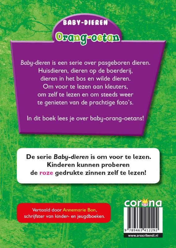 Achterkant van Orang-oetan
