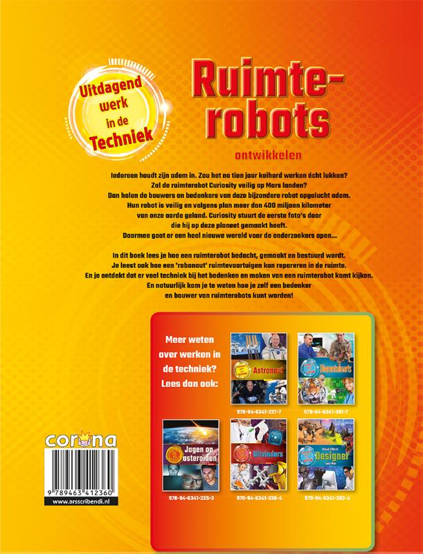 Achterkant van Ruimterobots ontwikkelen