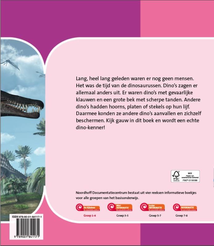 Achterkant van dino's