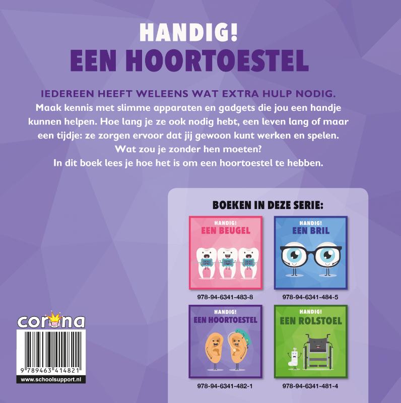 Achterkant van Een hoortoestel