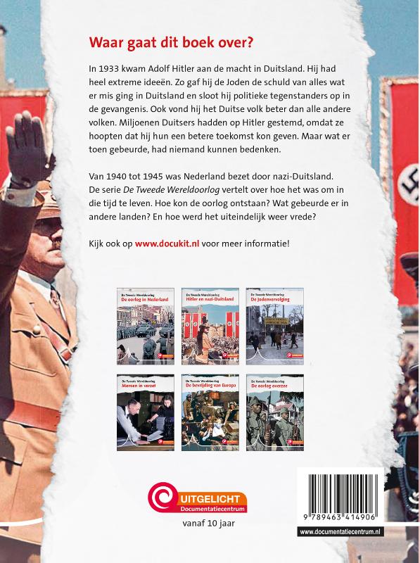 Achterkant van Hitler en nazi-Duitsland