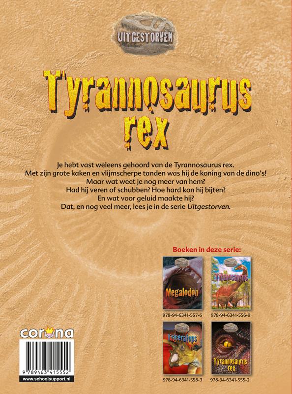 Achterkant van Tyrannosaurus Rex