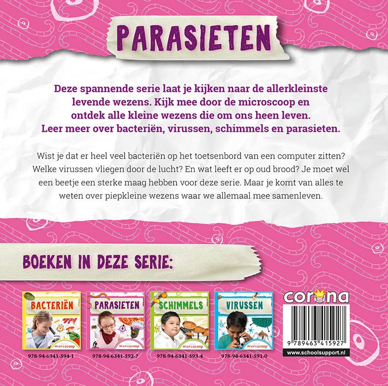 Achterkant van Parasieten