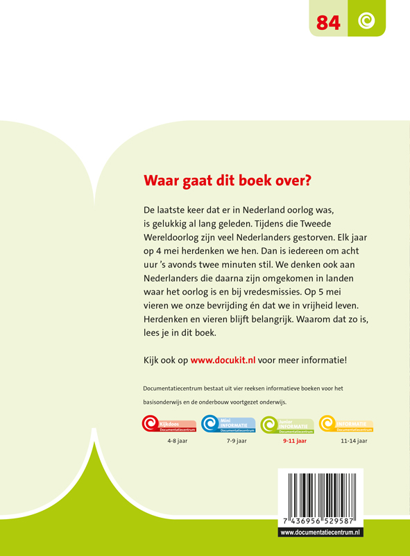 Achterkant van Herdenken en vieren op 4 en 5 mei